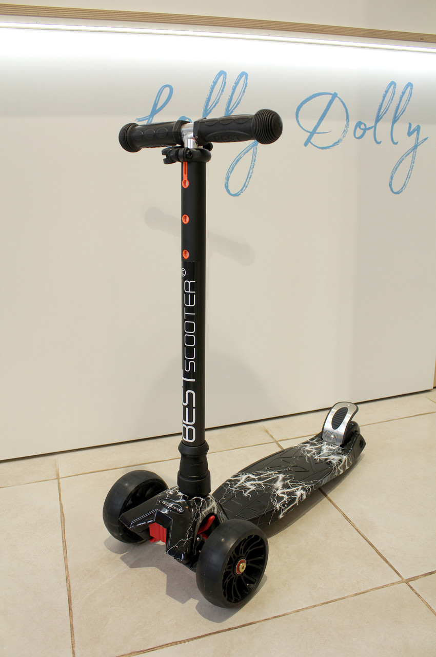 Самокат триколісний Best Scooter Maxi S, 10911 Молнії