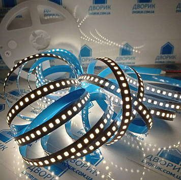 Світлодіодна стрічка AVT 24V 4000К SMD2835 168LED IP20 13W/m Нейтральний білий
