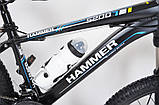 Гірський велосипед HAMMER-24 чорно-синій, фото 3