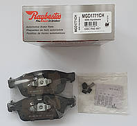Передние керамические тормозные колодки Ford Escape 2013-2019 2.0/1.6/1.5 AWD (Raybestos MGD1771CH)