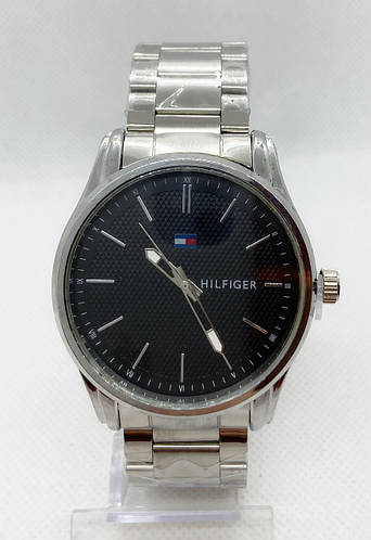 Часы наручные мужские Тоmmy Нilfigеr (Томми Хилфигер) Серебристые с ...