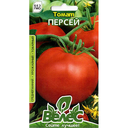 Насіння томату низькорослого, середньораннього «Персей» (0,3 г) від ТМ «Велес», фото 1
