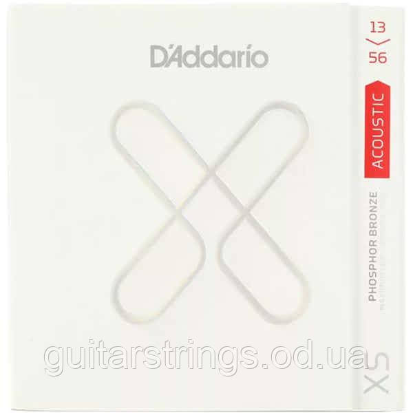 Струны D'Addario XSAPB1356 XS Phosphor Bronze Medium 13-56, фото 1