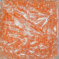Бисер Чешский Preciosa 10/0 50г 05184 рубка сатиновая, оранжевая