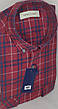 Чоловіча сорочка кашемір (Туреччина) Palmen vd-0133 у клітинку, картата сорочка червона тепла картата класика, фото 10