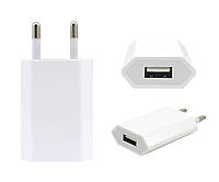 Сетевое зарядное устройство Apple iPhone 5W 1А USB ORIGINAL Power Adapter Белый