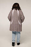 Жіноче демісезонне пальто В-587/2, розміри 62-66, фото 3