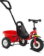 Детский Трехколесный Велосипед Puky CEETY Air (от 2 до 4 лет) Рост 85 - 100см Надувные Колеса Красный