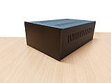 Корпус металевий MiBox з алюмінієвою панеллю MB-22 (Black) (Ш170 Г267 В90) чорний, фото 4