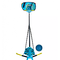 Дитяче Баскетбольне Кільце/Кошик Стійка TARMAK (від 1 м до 1,8 м) Автономна Установка Синя