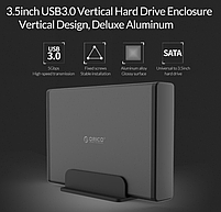 Зовнішня кишеня Orico 7688U3 для 3.5" HDD USB 3.0 оригінал, фото 5