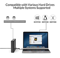 Зовнішня кишеня Orico 7688U3 для 3.5" HDD USB 3.0 оригінал, фото 8