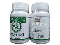 BRAHMI Capsules, GOODCARE Baidyanath, БРАМИ, БРАХМИ Гудкеа Бадьянатх, питание мозга, заспокійливе, нервові