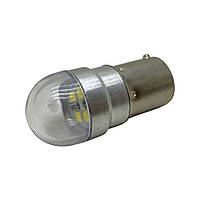 Автомобильная яркая Led лампа Ba15s 4smd 12-24V в место R5W