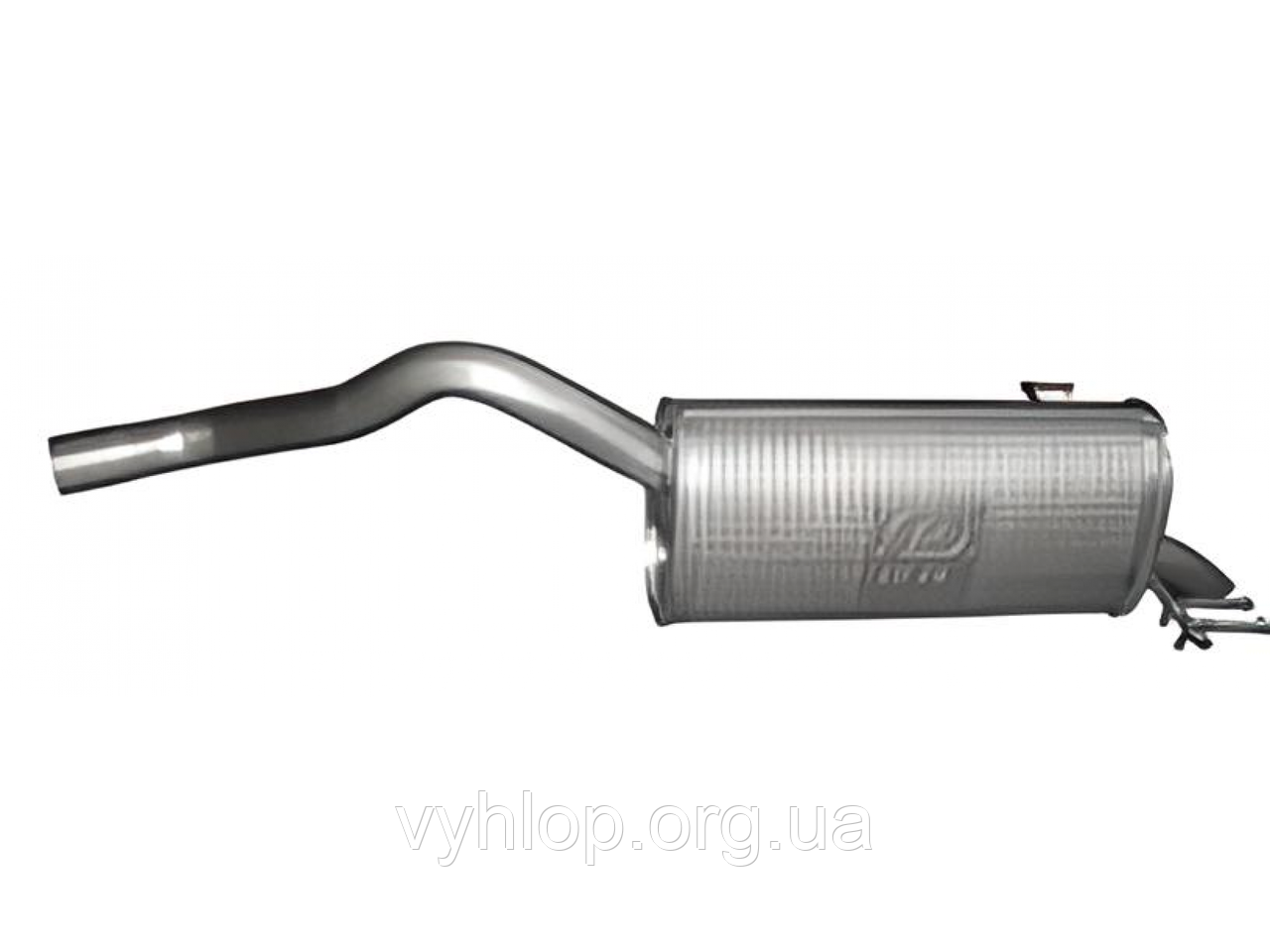 Глушник Фіат Добло (Fiat Doblo) /Опель Комбо (Opel Combo) 1.6 Diesel (07.48) Polmostrow алюминизированный