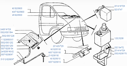 Електричний омивач    у складі (моковка)  12В 1102.5208100