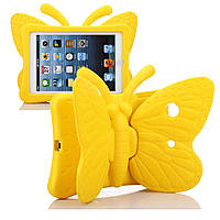 Чехол Apple iPad 7 (2019) 10.2 дюйма противоударный детский бабочка Yellow