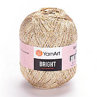 YarnArt BRIGHT (Брайт) № 236 золото с люрексом (Пряжа, нитки для вязания)