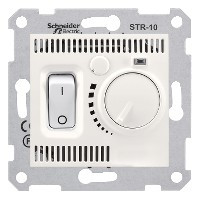Термостат Schneider-Electric Sedna кімнатний 10А слонова кістка ( SDN6000123 )