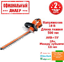 Кущоріз на акумуляторі BLACK&DECKER GTC18502PC (18В, 2Ач)  YLP