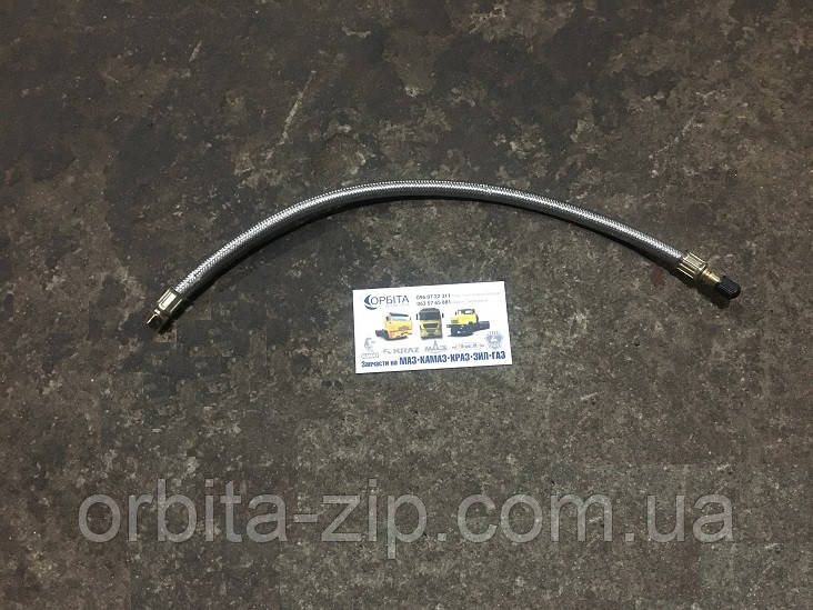 5336-3116010-02 Подовжувач вентиля колеса КАМАЗ, МАЗ, ІНОМАРКИ L = 350 мм (броноване обплетення)