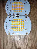 №149 Светодиод SMD 3030 50 ватт 3000К матрица 50w для прожектора 50w 30-36v 2мм. подложка