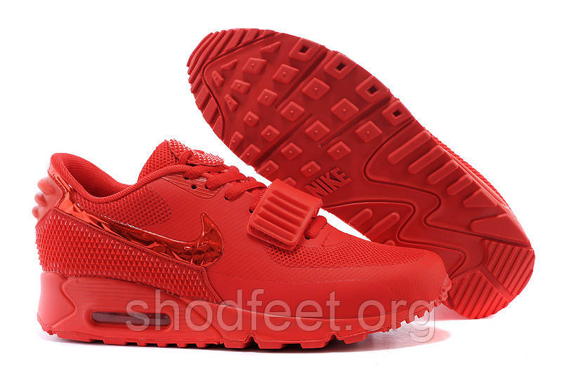 ЧОЛОВІЧІ КРОСІВКИ NIKE AIR YEEZY 2 SP MAX 90 RED, фото 1