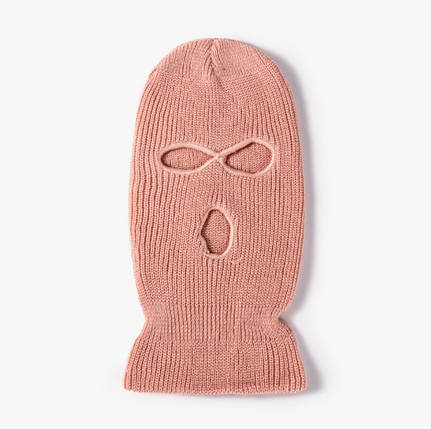 Шапка Маска Балаклава розмір One Size Чайна Троянда, фото 1
