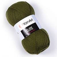 Yarnart ELITE (Элит) № 39 хаки (Пряжа акриловая, нитки для вязания)