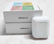 Бездротові bluetooth-навушники inPods 12 V5.0 з кейсом, фото 6