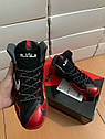 Nike LeBron 11 XDR 'Heat Away' Леброн 11 червоно-чорні баскетбольні чоловічі кросівки, фото 7