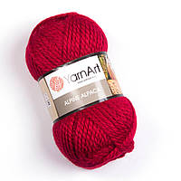 YarnArt ALPINE ALPACA (Альпін Альпака) № 434 червоний (Напівшерстяна пряжа, нитки для в'язання)