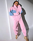 Спортивний костюм жіночий, Розм::42-44; 46-48 Кольори: білий , чорний, сірий, бежевий, рожевий, блакитний, фото 6