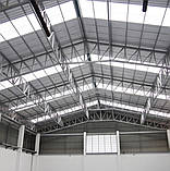 Профільований полікарбонат ПК35 1100Х2000Х1.0 мм прозрорий ТМ TOPLIGHT Klockner T207/35 Італія, фото 8