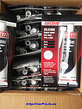 Герметик - клей чорний термостійкий до +250°C Loctite (Henkel) арт. 1643520, фото 3