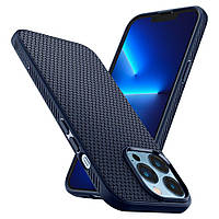 Ударостійкий чохол Spigen Liquid Air Blue для iPhone 13 Pro Max