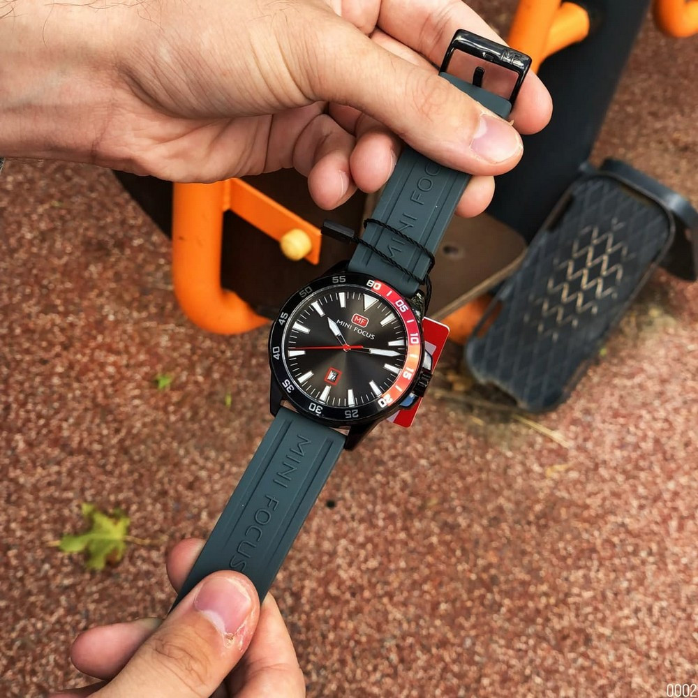 Часы наручные Mini Focus MF0020G Gray-Black-Red - фото 7 - id-p1548781029