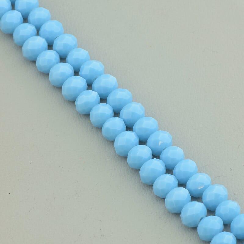 Нитка Чеський кришталь 43 сантиметрів . 7,5 мм (Без замка), фото 1