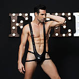 Чоловічий еротичний костюм "Відвертий Фред" One Size Black SO2295, фото 5