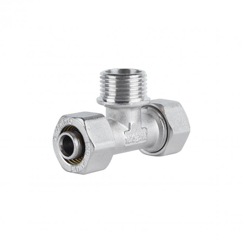 Трійник обжимний SD Plus 16х1/2"х16 НР SD160W161516