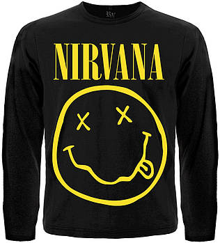 Футболка з довгим рукавом Nirvana "Corporate Rock Whores", Розмір S
