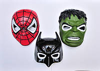 Светящаяся детская маска Человек паук Халк маска бетмен бэтмен Batman поштучно