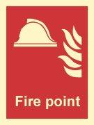 Знак ИМО 08.022 «Пожарное снаряжение» Фотолюминесцентный - фото 1 - id-p1548637031