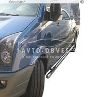 Бокові труби д70мм Iveco Daily 2014-..., L1/L2/L3 база: коротка база