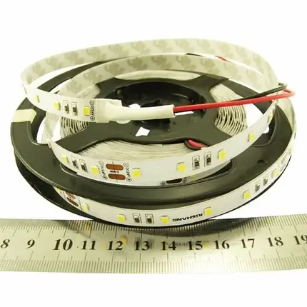 LED стрічка Rishang SMD2835 60шт/м 12W/ IP33 24V (6500K) RN0060TC-A 7607, фото 2