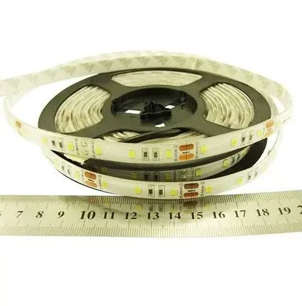 LED стрічка Rishang SMD2835 60шт/м 5.5W/м IP65 12V Синій RN6060TA-B 10443, фото 2