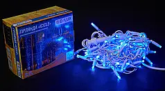 Led гірлянда DELUX Icicle 75шт 2х0, 7м синій 90012957