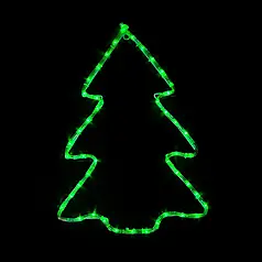 Led гірлянда DELUX Motif Christmas tree 100шт 0,6 х0, 45м зелений 90012986