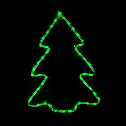 Led гірлянда DELUX Motif Christmas tree 100шт 0,6 х0, 45м зелений 90012986, фото 2