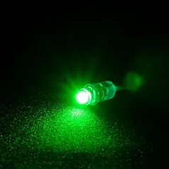 Світлодіод швидкого монтажу Biom 0.1W 12V IP65 9мм зелений 11715